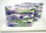 Lavender Chamomile Soap  (+ add on Fused Glass Soap Dish) Gift Set