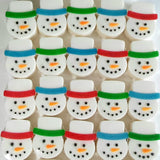 Snowman with Red Brim  (made to order)